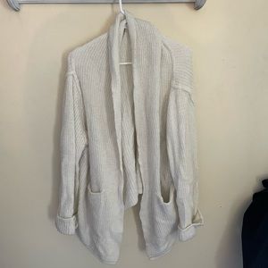 Umgee White Comfy Cardigan